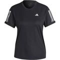 ADIDAS Damen T-Shirt Own the Run, Größe S in Schwarz