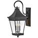 Hinkley - Outdoor Chapel Hill Large Wall Mount Lantern- Museum Black