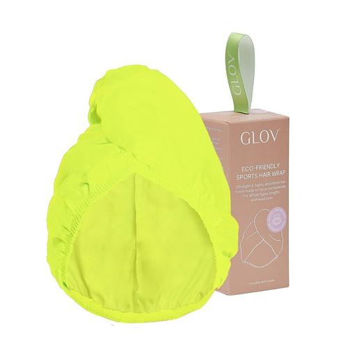 GLOV – Hair Wrap Sport LIME – Extrem saugfähiger Sport-Turban fur alle Haartypen. Haarreifen & -bänder