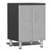 Ulti-MATE Garage Cabinets 2-Door Base Cabinet in Stardust Silver Metallic