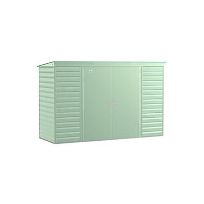 Arrow Sheds Select 10 x 4 ft. Storage Shed in Sage Green