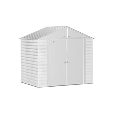 Arrow Sheds Select 8 x 6 ft. Storage Shed in Flute Grey