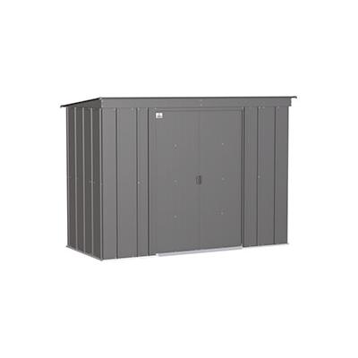 Arrow Sheds Classic 8 x 4 ft. Storage Shed in Charcoal