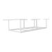 SafeRacks 4'x8' Overhead Storage Rack Frame Kit 12" to 21" Drop - White