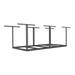 SafeRacks 4'x8' Overhead Storage Rack Frame Kit 24" to 45" Drop - Hammertone