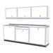 Moduline 7-Piece Aluminum Garage Cabinets (White)