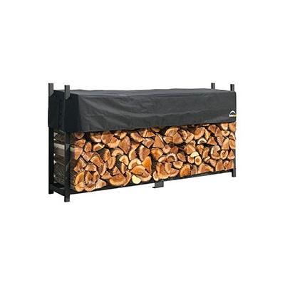 ShelterLogic 8 ft. Ultra Duty Firewood Rack with Cover