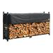 ShelterLogic 8 ft. Ultra Duty Firewood Rack with Cover