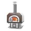 Chicago Brick Oven 38" x 28" Hybrid Countertop Liquid Propane / Wood Pizza Oven (Copper Vein - Residential)