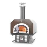 Chicago Brick Oven 38" x 28" Hybrid Countertop Liquid Propane / Wood Pizza Oven (Copper Vein - Residential)