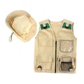 Ensemble de chapeaux Safari pour enfants kit d'exploration en plein air glacière cargo aventures