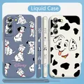 Coque de téléphone 101 dalmatiens avec cordes à gauche étui pour Samsung Galaxy S22 S21 S20 S10 S9