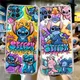 Coque de téléphone en silicone Disney Stitch pour Samsung Galaxy A02 A02s A32 A21s A01 A22