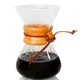 CHEMEX-Cafetière manuelle en verre transparent style classique 1 à 3 personnes 400ml