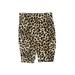 NY&C Shorts: Brown Leopard Print Bottoms - Women's Size Small