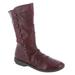 Miz Mooz Petrillo - Womens EURO 39 Burgundy Boot Medium