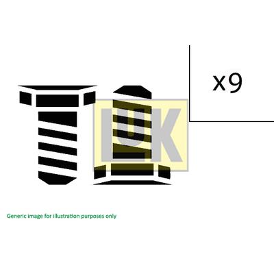 Schaeffler LuK Schraubensatz, Kupplung Universal für SUZUKI OPEL 2279284E00000 666788 22792-84E00-000 411 0189 10 Image
