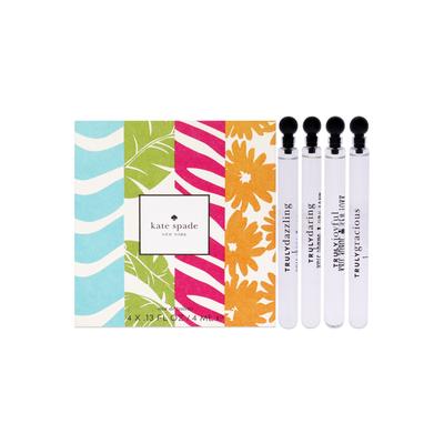 Plus Size Women's Truly Mini Sampler Set -4 Pc Mini Gift Set 4X4 Ml Edt Splash Truly Dazzling, Truly Gracious, Truly D by Kate Spade in O