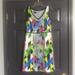 Nine West Dresses | Like New, Beautiful Nine West Shift Dress. Vibrant Colors. Back Zipper. Size 8 | Color: Gray/Pink | Size: 8