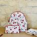 Coach Bags | Coach Cherry Court Cherry Backpack&Wallet Nwt Authentic | Color: Red/White | Size: Os