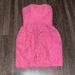 Jessica Simpson Dresses | Jessica Simpson Pink Strapless Dress Size 2 | Color: Pink | Size: 2