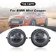 Enquêter antibrouillard LED avec yeux d'ange pour BMW Mini Cooper DRL feux de jour R55 R56 R57