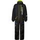 Scott DS Shell Dryo 2023 One Piece Snowmobile Suit, black-yellow, Size 3XL