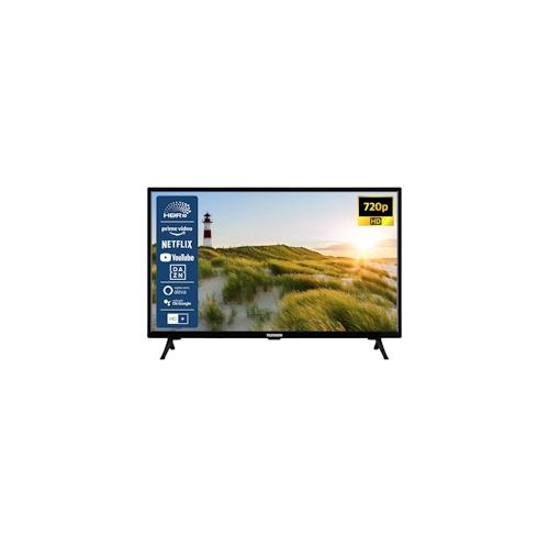 TELEFUNKEN D32H550X1CWT 32 Zoll Fernseher/Smart TV (HD Ready, HDR, Triple-Tuner, Dolby Audio) – 6 Monate HD+ inklusive [2023]