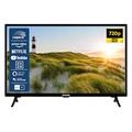 TELEFUNKEN D32H550X1CWT 32 Zoll Fernseher/Smart TV (HD Ready, HDR, Triple-Tuner, Dolby Audio) - 6 Monate HD+ inklusive [2023]