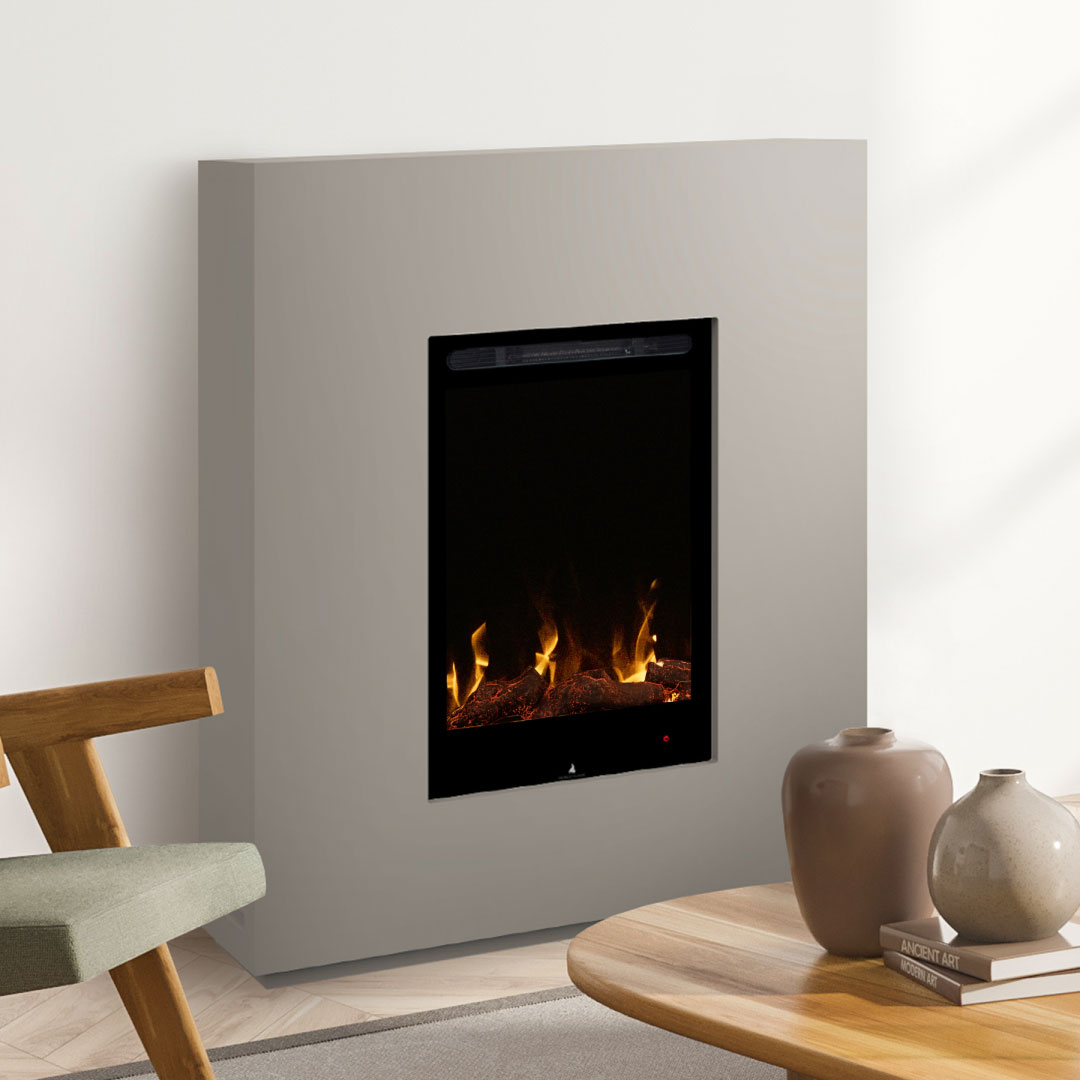 Noble Flame CABO 950 BS [Elektrokamin mit Heizung]: Seidengrau