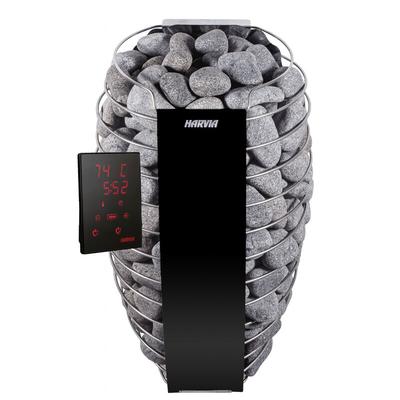Harvia - Spirit SP90XW 9 kW WiFi Black finnischer Saunaofen inklusive Xenio WiFi Steuerung