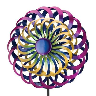 Regal Art & Gift 13378 - Hypno Wind Spinner Stake 85" Wind Spinners