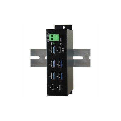 EXSYS EX-1196HMS 7 Port USB 3.2 Gen1 HUB C-Buchse, 15KV ESD Surge Protection