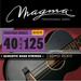 Magma Acoustic Bass Strings Light - Phosphor Bronze Round Wound - Long Scale 34 5 Strings Set .040 - .125 (BA155PB)