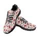 Renewold Red Little Mushrooms Shoes for Women Running Shoes Athletic Tennis Walking Sneakers Casual Non Slip Sports Fitness Tennis Breathable Sneaker Size 6 Tennis Sneakers