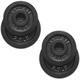 Yes4All 1.15 inch Cast Iron Weight Plates Set for Dumbbells Standard Dumbbell Plates Set (1.25 + 2.5) lbs - Pair