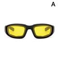 Anti-Glare Motorcycle Glasses Polarized Night Driving Sunglass Glasses E5K0