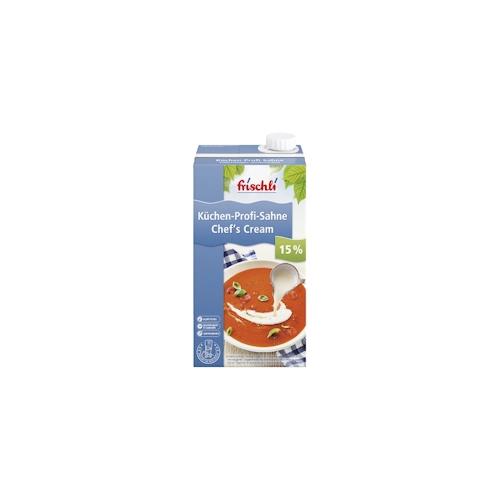 Frischli Küchen Profi Sahne 15 % Fett 12 x 1 kg (12 kg)