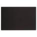 Quartet Oval Office Fabric Bulletin Board 48 x 36 Black