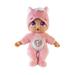 Little Dreamers - Benji Bunny Toy Doll with Soft Plush Body - Includes Carrier Blanket Bottle and Binky