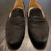 J. Crew Shoes | J. Crew Georgie Black Suede Penny Loafer 7 | Color: Black | Size: 7