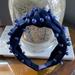 Anthropologie Accessories | Anthropologie Jewel Gem Rhinestone Embellished Headband! New! | Color: Blue | Size: Os