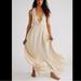 Free People Dresses | Free People Endless Summer Showstopper Midi | Color: Cream | Size: L