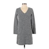 Lou & Grey Casual Dress - Shift: Gray Marled Dresses - Women's Size X-Small