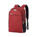 Anti Theft Men s Waterproof Business Backpack USB Laptop School Bag Large Capacity Backpack Red