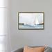 East Urban Home Facing Forward by Isabelle Z - Graphic Art Print Canvas in Blue/White | 26 W x 1.5 D in | Wayfair C0D2559A8A214077BFD97899C2508583