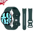 Bracelet en silicone dehors No Gap pour Samsung Galaxy Watch 6 5/4 40mm 44mm 5 Pro 45mm