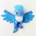 TAKARA TOMY – Peluche en forme d'animal de compagnie 18cm mignon oiseau bleu Peluche douce