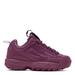 Fila Disruptor II Premium Sneaker - Womens 7.5 Purple Sneaker Medium