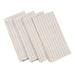 Gracie Oaks Ortwin Cotton Napkin Cotton in White/Brown | 19.5 W x 18.5 D in | Wayfair 6DA89B2FFF774333B52C1EFF34C98B4D